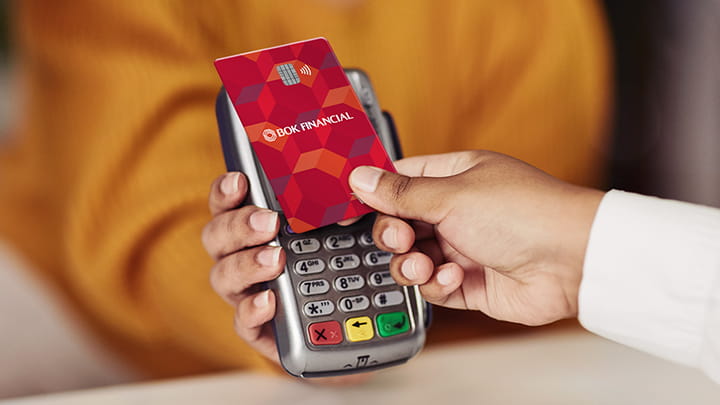 Point of sale purchase with Visa debit card
